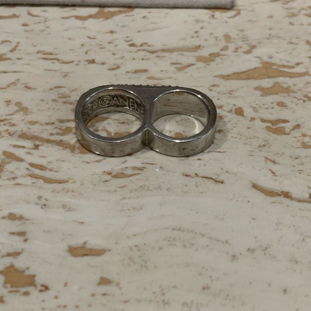 Erica Annenberg two finger ring 6/7 - Picture 3 of 9